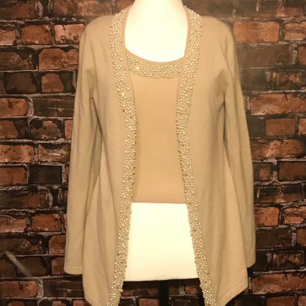 Bloomingdales Vintage Cashmere Sweater Set
